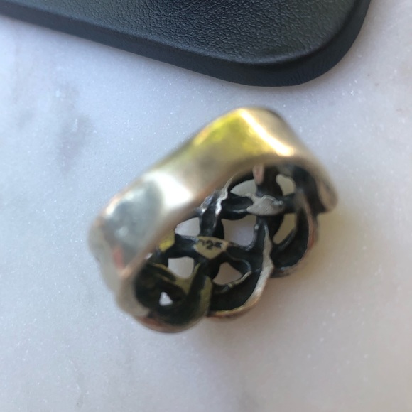 Sterling Silver Mens Ring - Picture 7 of 7